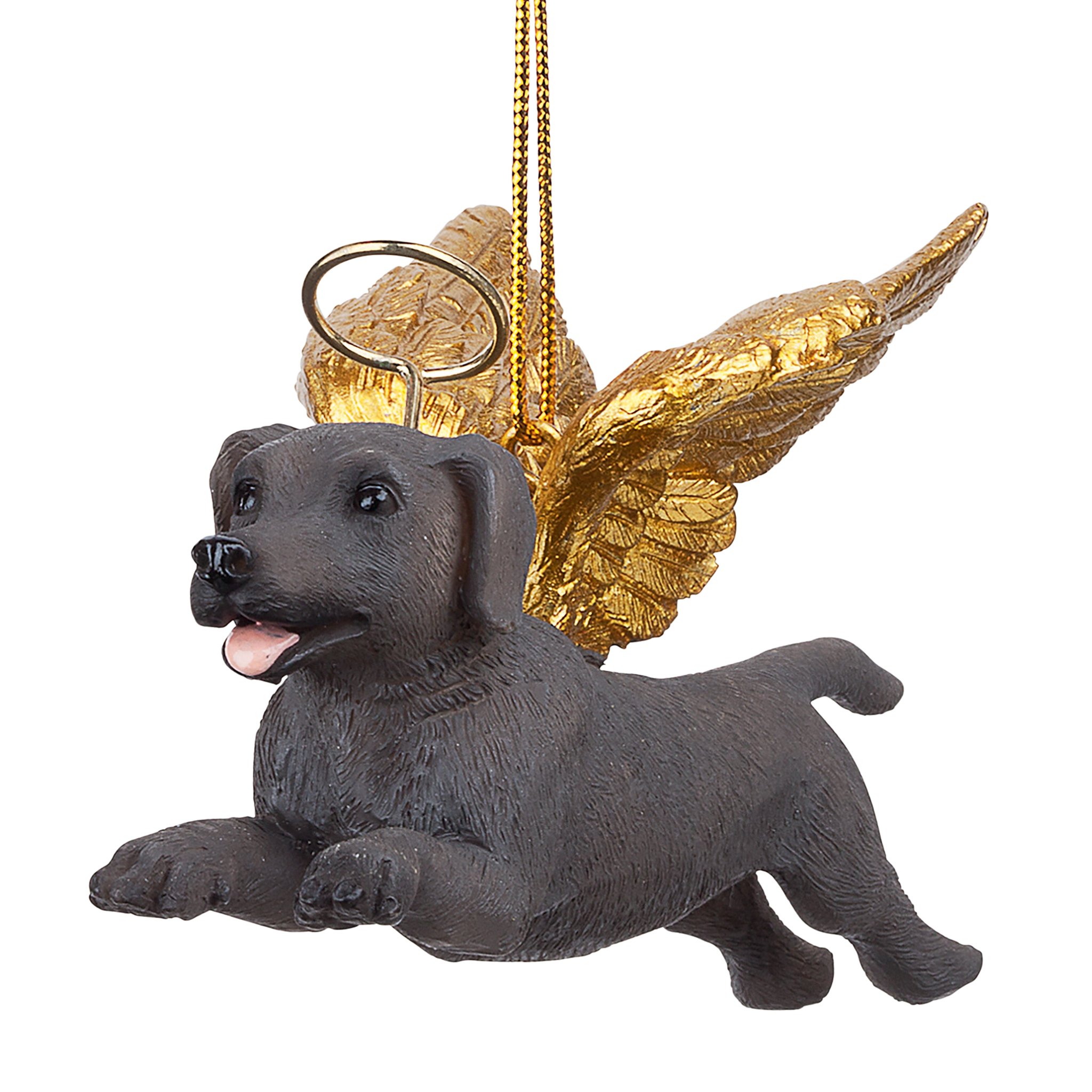 Christmas Tree Ornaments - Honor The Pooch Weimaraner Holiday Angel Dog Ornaments - Christmas Decorations
