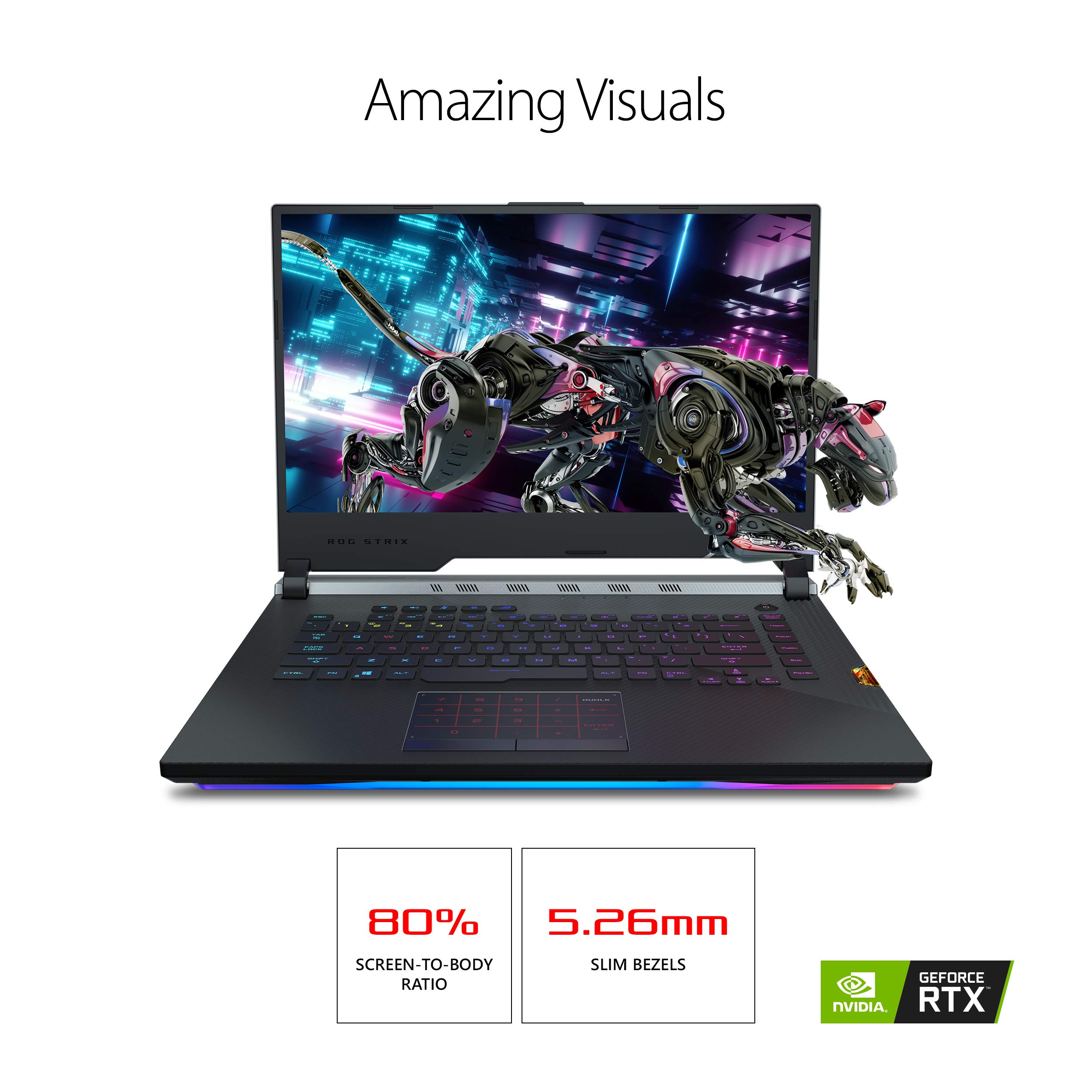 ASUS ROG Strix Scar III (2019) Gaming Laptop, 15.6” 240Hz IPS Type FHD, NVIDIA GeForce RTX 2060, Intel Core i7-9750H, 16GB DDR4, 1TB PCIe NVMe SSD, Per-Key RGB KB, Windows 10, G531GV-DB76