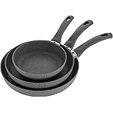 BALLARINI Modena by HENCKELS Forged Aluminum 3-pc Nonstick Fry Pan Set