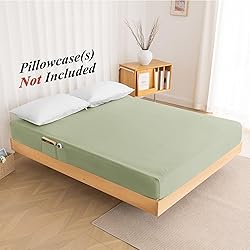 Cal King Fitted Sheet Only - Premium 1800 Super