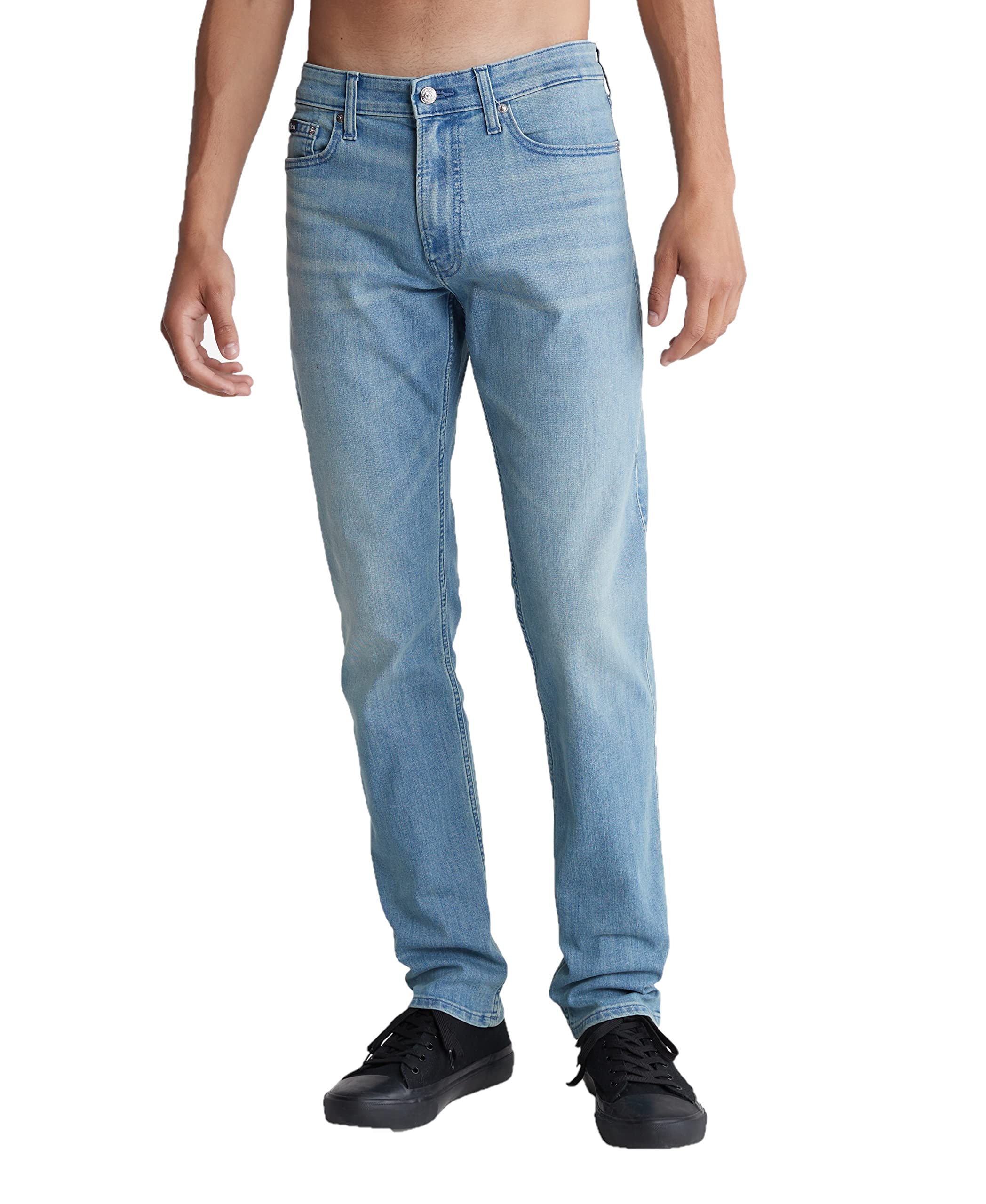 Calvin Klein Men's Slim High Stretch Jeans Image