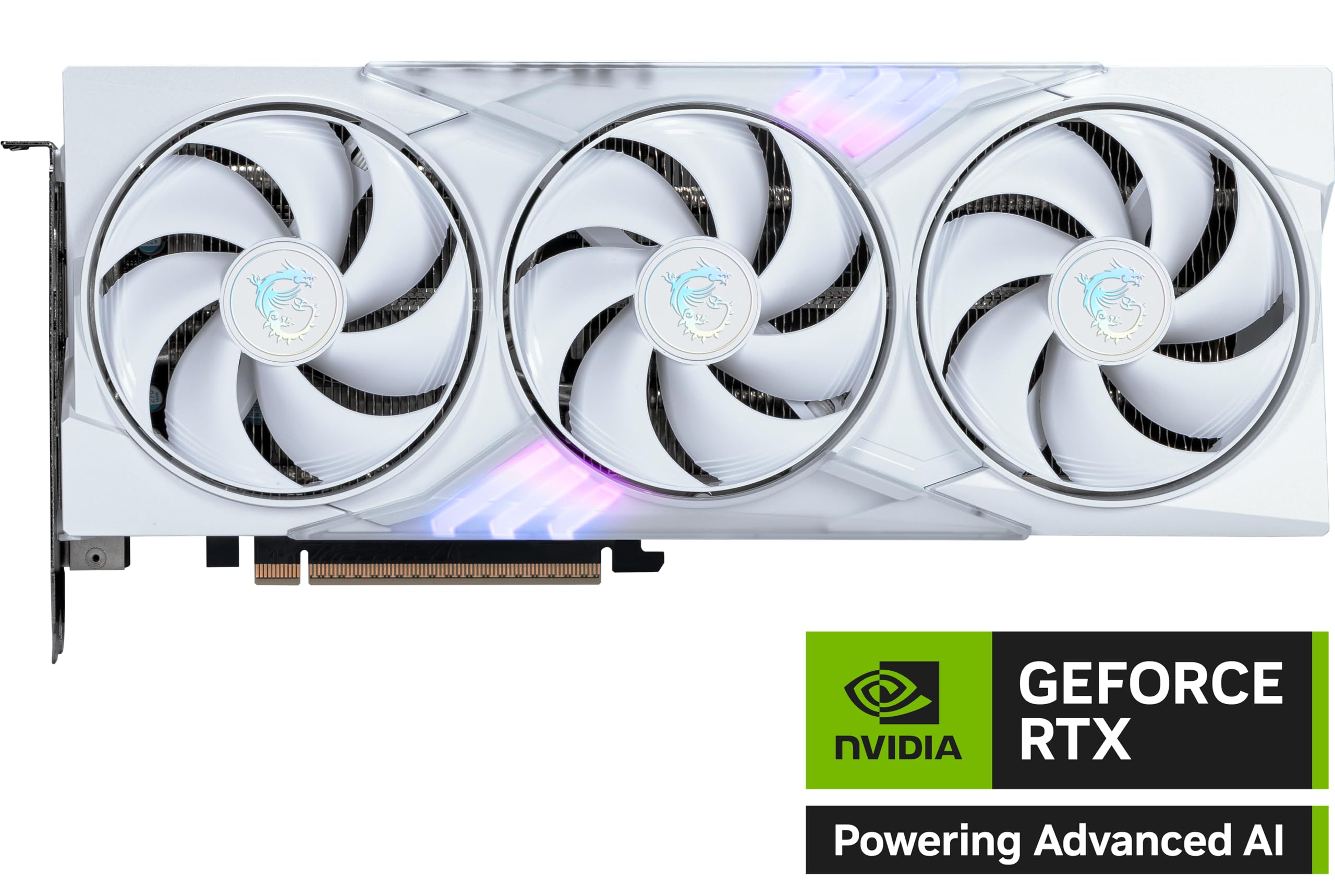 MSI Gaming RTX 5060 Ti 16G Gaming Trio OC White Graphics Card (16GB GDDR7, 128-bit, Extreme Performance: TBA MHz, DisplayPort x 3 2.1a, HDMI 2.1b, NVIDIA Blackwell Architecture)
