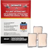 Catchmaster Fly Bait Refills, 3 Pack, for Outdoor Reusable Fly Trap Jars" New size: "Fly Jar Bait Refill 3-Count