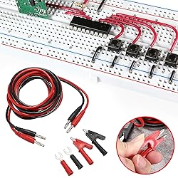 Sumnacon 4 in 1 Banana Plug Alligator Clip Pure