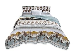 Chezmoi Collection 3-Piece Quilt Bedding Set