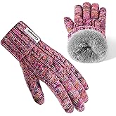 Copcape Winter Gloves for Women Cold Weather, Womens Gloves Thermal Fleece Lined, Christmas Gifts for Women Stocking Stuffers