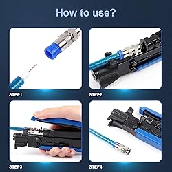 Knoweasy Coax Compression Tool - Coax Crimper and