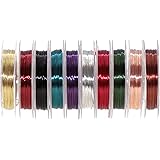 Temorah 10 Colors 0.3MM Copper Wire Fly Tying Materials for Handmade Fly Fishing