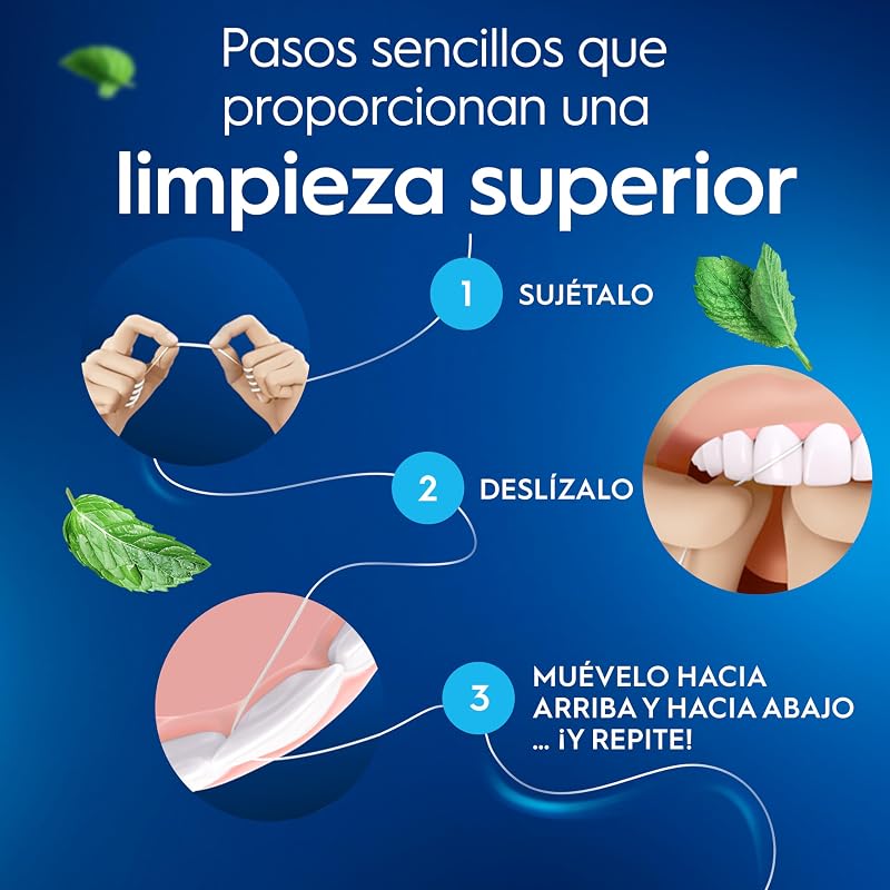 Essential Floss Hilo Dental Encerado para Espacios Reducidos, 50 m — foto 3 de 7