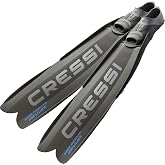 Cressi Gara Modular Impulse Fins for Freediving with Interchangeable Blades, Made in Italy