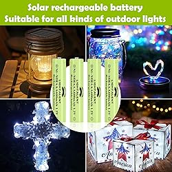 Lightalent Ni-MH AAA Rechargeable Batteries, Triple