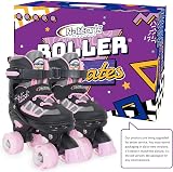 Nattork Adjustable Kids Roller Skates with Light Up Wheels for Beginners view 6