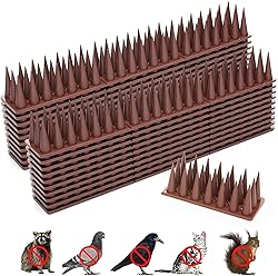 Bird Spikes, Bird Deterrent Spikes for Squirrel