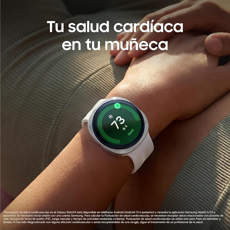 Galaxy Watch 9, 44mm, Bluetooth, Cinzento Escuro (versão espanhola)