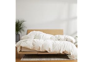 Brooklinen Ultra Warm Luxury Down Comforter, 100% Natural Canadian Duck Down Duvet Insert - 750 Fill Power, Baffle Box Construction, 100% Cotton Shell, Full/Queen Size Comforter