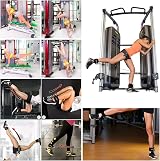 Fentar Adjustable Ankle Straps for Cable Machine with Double D-Ring view 4