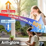 Lifetree Reflective One Way Window Film Privacy Brown 44.5x200cm view 4