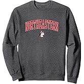 Northeastern Huskies Arch Over Logo Officially Licensed Sweatshirt Small