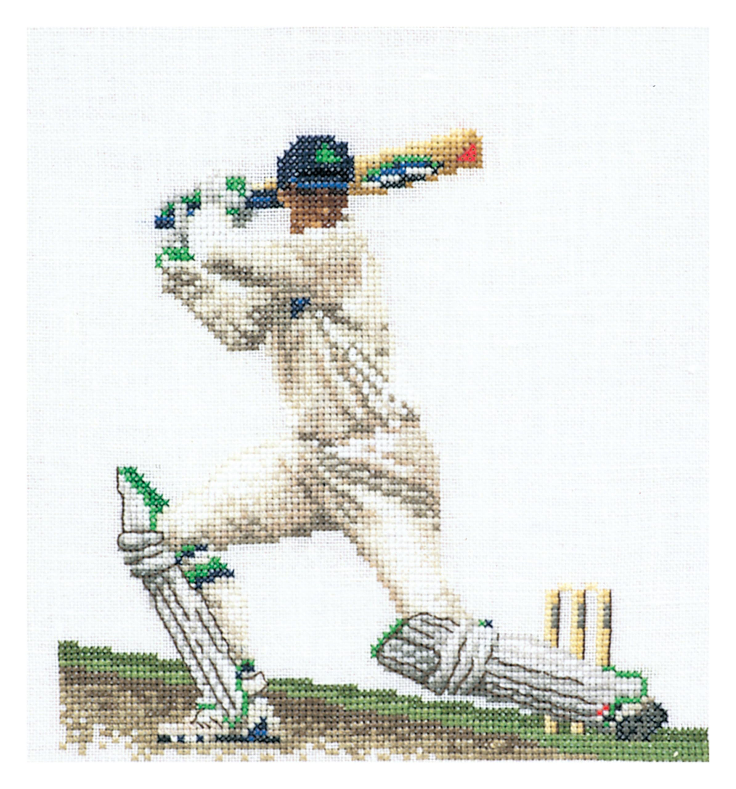 Thea Gouverneur - Counted Cross Stitch Kit - Cricket - Aida - 18 Count - Embroidery Kit for Adults - DMC Embroidery Threads and Other Cross Stitch Supplies Included - 3033A