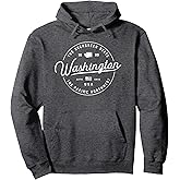 Warm Washington Hoodie Hooded Sweatshirt Women Men Sweater U Pullover Hoodie