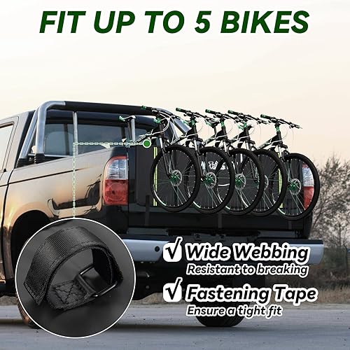 WITSTEP Tailgate Pad for Mountain Bike, Upgrade Truck Tailgate