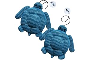 MAXDORIA Hot Tub Scum Absorber, 2 Pack Hot Tub Accessories for Adults, Turtle Hot Tub Sponge Scum Cleaner Gifts for Spa, Reusable Oil Absorbing Scumbug Remover Keeps Water Clean