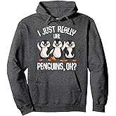 I Just Really Like Penguins Kids Girl Boys Women Penguin Pullover Hoodie