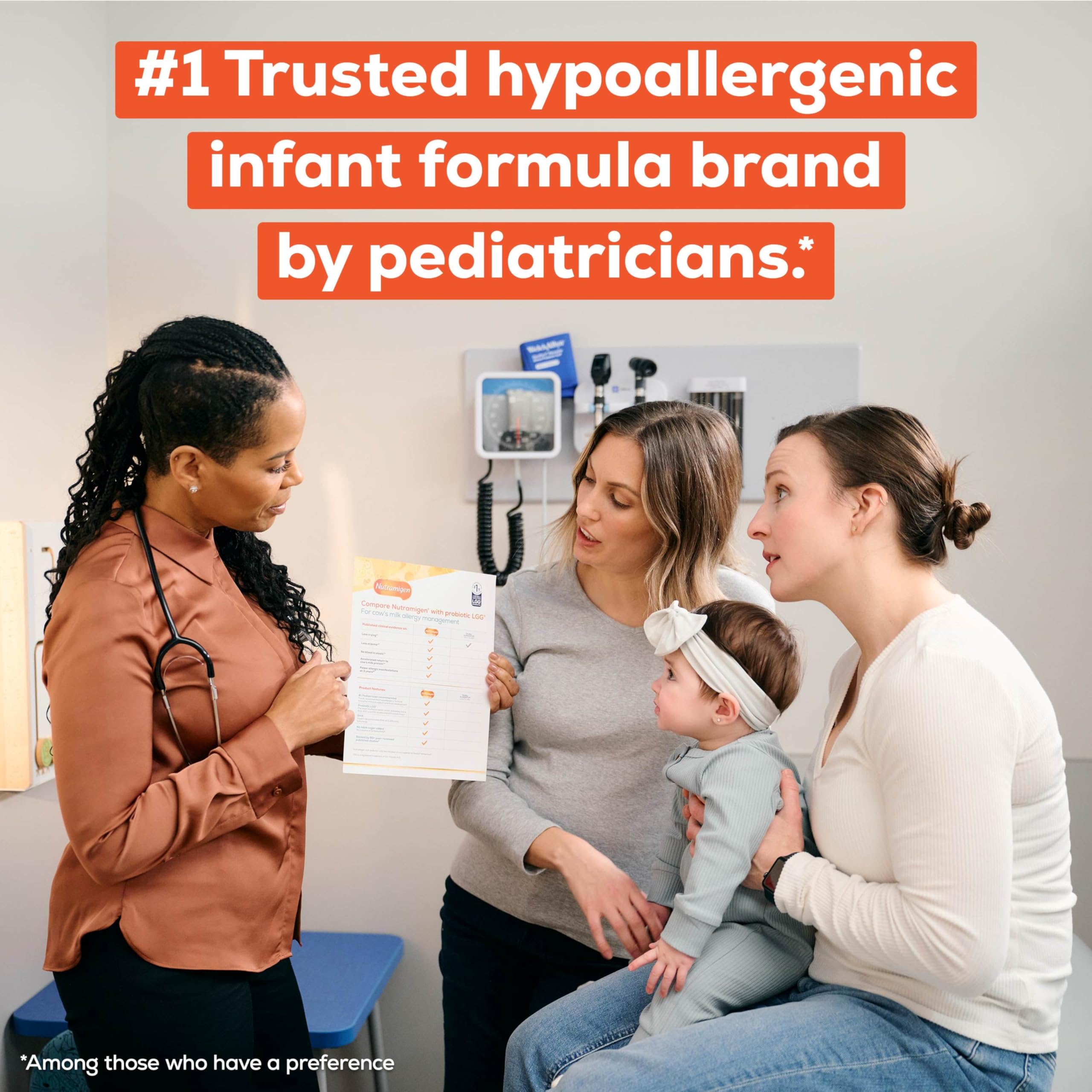 Enfamil Nutramigen Hypoallergenic Baby Formula with Iron, Lactose Free, Colic Relief from Cow's Milk Allergy Starts in 24 Hours, Brain Building DHA, Probiotic LGG for Immune Support, 27.8 Oz Can