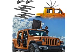 EZTRUNK EZ Flip-Top for Jeep JT Freedom Top Panels One Person Flip Back System—Flip Back Your Jeep Hard Top Panels in Seconds! Patented and Patent Pending
