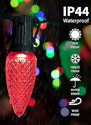 Brightown C9 Christmas String Lights Outdoor Led