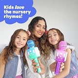 Move2Play Kids Karaoke Microphone Bluetooth Pre-Loaded Songs 20 Nursery Rhymes view 2