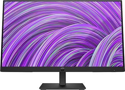 HP P22h G5 22 Inch FHD IPS Monitor 75Hz HDMI DP VGA Dual Speakers Black