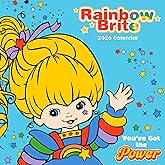 TF Publishing 2026 Rainbow Brite Wall Calendar - Large Grids for Appointments and Scheduling - Vertical Monthly Wall Calendar 2026 with Premium Matte Paper for Home and Office Organization - 12x12in