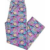 Rick and Morty Pajama Pants for Men, Plush Fleece Character Sleepwear, Adult Pickle Rick PJ