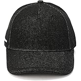 Michael Kors Womens Distressed Denim Baseball Cap, Stylish Hat & Fashion Accessory