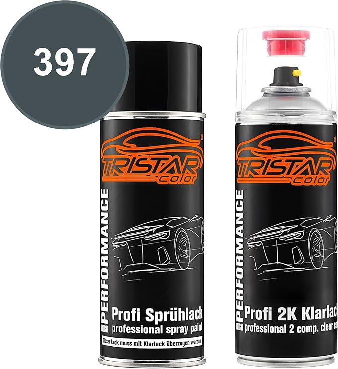 Peinture Voiture Pot Pour Volkswagen VW LL7V D2 Grau Metallic 1,0l