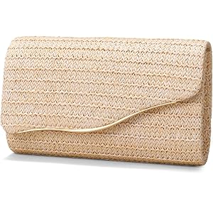 XquiziFit Suede Formal Evening Bag Clutch Purses for Women with Detachable Chain Evening Clutch for Wedding Cocktail Party