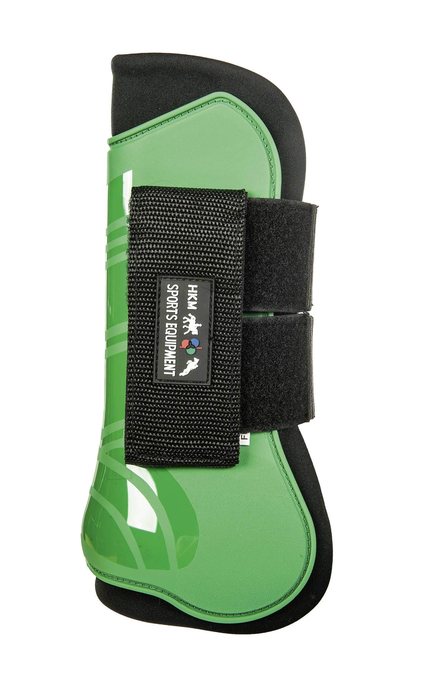 HKM Gaiter 9199 Grass Green/Black One Size