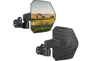 KEMIMOTO UTV Side Mirrors, Compatible with Can-Am Defender HD5 HD7 HD8 HD9 HD10 and MAX Models, OE Replace 715002459