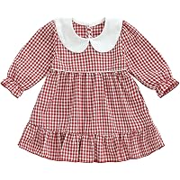 Amazon.com: Bonnie Jean Girl's Christmas Dress - Holiday Plaid Dress for  Baby, Toddler and Little Girls, Red Black White, 0-3 Months: Clothing,  Shoes & Jewelry