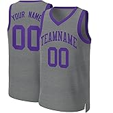 Custom Basketball Jerseys for Men Youth 90s Hip Hop Sports Shirts Stitched or Printed Personalized Name Number Logo