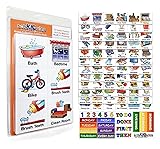 SchKIDules Visual Schedules for Kids 93Pc Home