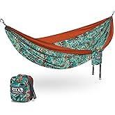 ENO, Eagles Nest Outfitters DoubleNest Lightweight Camping Hammock, 1 to 2 Person, Special Edition Colors, ATC