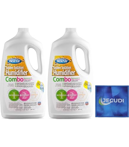 treatment water/bac 64oz Amazon.com: BestAir 246-PDQ-6 Golden Solutions Humidifier Bacteriostatic & Water  Treatment Combo, 64 fl oz, 6 Pack , White : Appliances