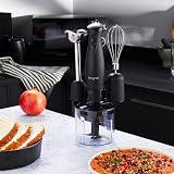 Salter Kuro 3 in 1 Blender Set - Whip, Blend, Chop, 350W, BPA-Free view 4