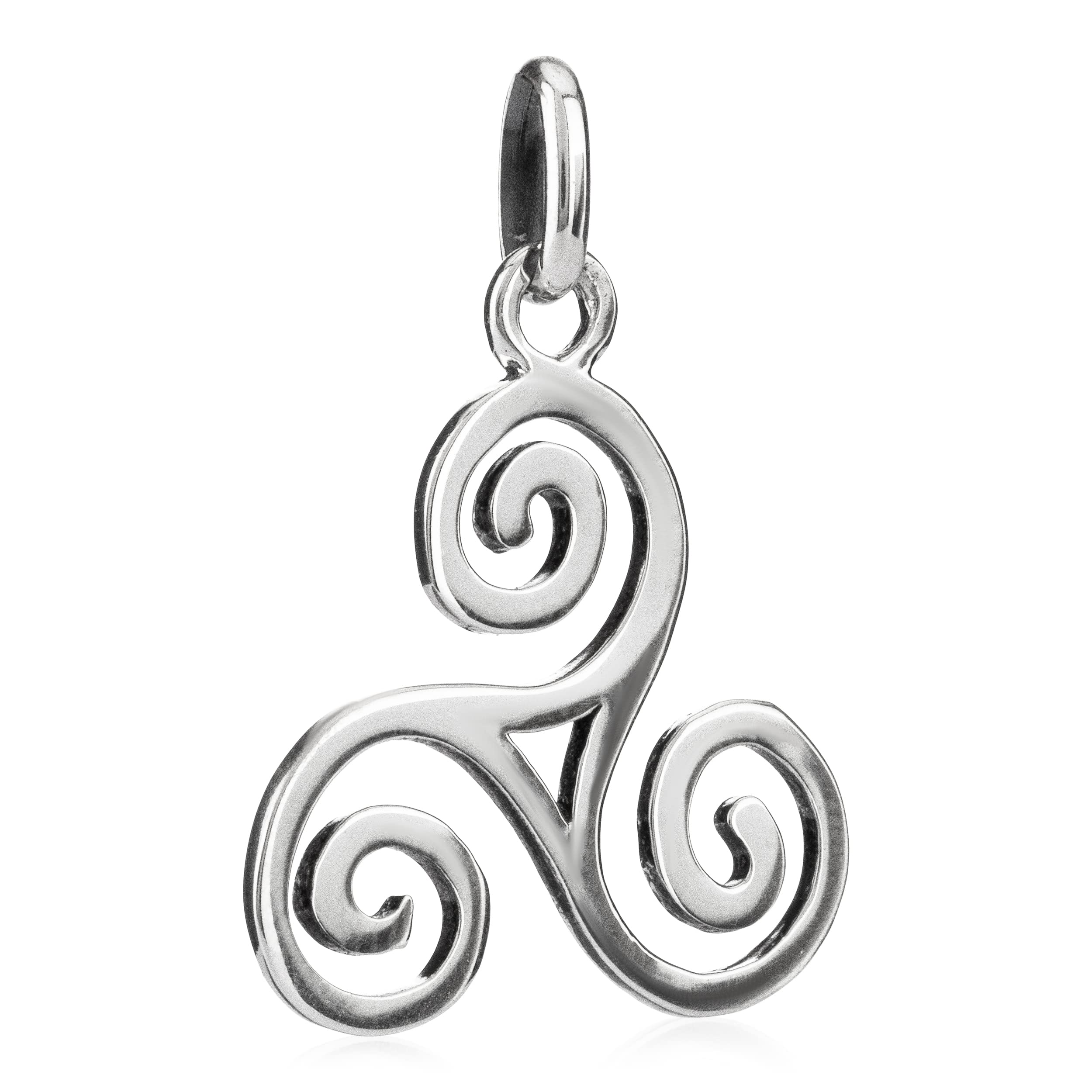 NKlaus Triskel Celtic pendant XXL 17mm loop 4,8 * 3,2mm 7429