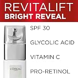 L'Oreal Paris Revitalift Bright Reveal SPF 30 Moisturizer 1 Ounce Face Cream view 3