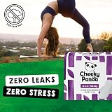 The Cheeky Panda Organic Sanitary Towels Heavy Flow 12 Pads Bamboo Core view 2