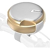 KIM HOST Portable Bluetooth Speaker for Bike, IP54 Waterproof Bike Speaker with Pro Handlebar Mount,Bike Accessories Wireless Bicycle Speaker with Loud Sound for Motorcycle,Scooter, Ideal Gift(Gold)