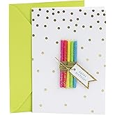 Hallmark Signature Birthday Card (Candle Bundle)